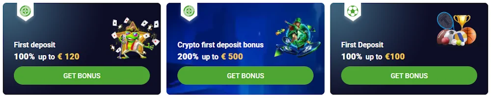 Προωθήσεις 20Bet Καζίνο